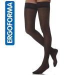 Чулки антиварикозные, Ergoforma (Эргоформа) р. 4 арт. 211 1 класс компрессии 18-22 мм черные